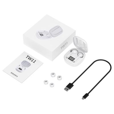 China High Quality Stereo Tws Sound Effect In-ear TWS11 True Wireless Earphone 3d Earphone Earbuds for sale