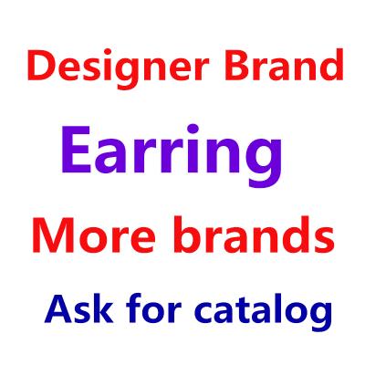 China Hot Selling Gold Plated Stud Earring Gold Letter Earrings Jewelry FASHIONABLE OEM ODM cusotm GG Stud Earrings for sale