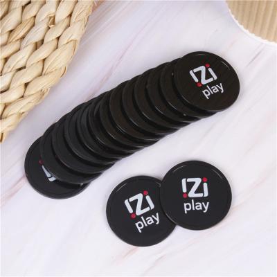 China Customized Cheap Beautiful Plastic Coins Plastic Tokens for Promotional Gifts for sale