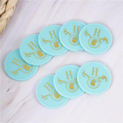 China Sell-Besting Customized Beautiful Supermarket Trolley Tokens Plastic Chips for sale