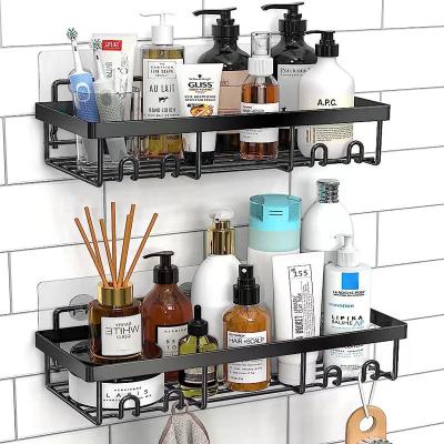 China Home Farmhouse Wall Inside Organization and Storage Decor Accessories Shower Caddy Shelf Organizer Rack for sale