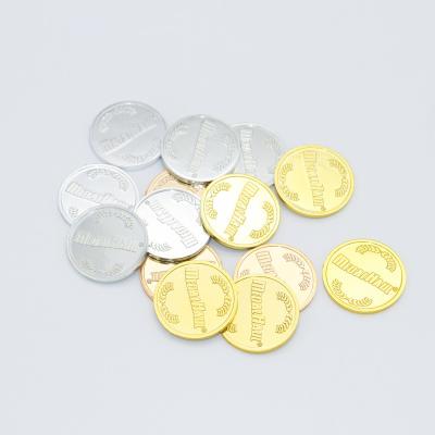 China Plastic Embossed Beer Tokens Drink Coins for Party Wedding Event Festival Bar Game for sale