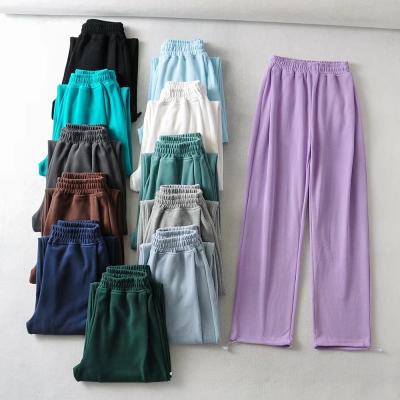 China Anti-pilling New Fashion Streetwear Joggers Women Pants and Trousers Wholesale Custom Women Fitness Pants for sale