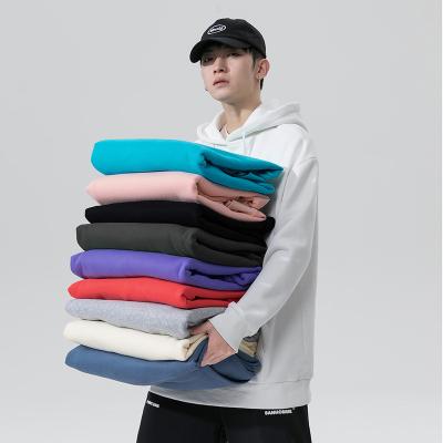 China custom made blank hoodies and sweatshirts Anti-wrinkle fashionable oversized men's plus size men's hoodies for sale