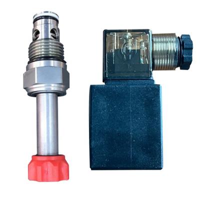 China Carbon Steel Factory OEM Control Valve HSV10-22 Hydraulic Directional Normally Closed Cartridge Solenoid Valves for sale