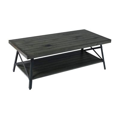 China (Height) antique gray coffee table 48 adjustable hot sale supplier smart coffee table with refrigerator for sale