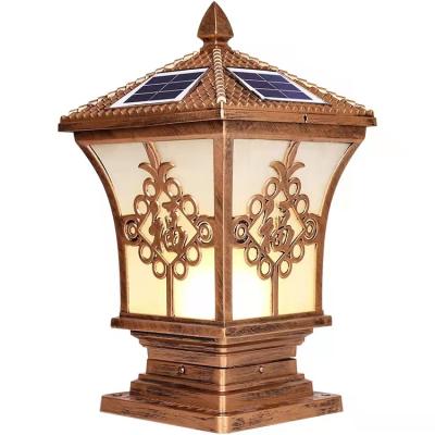 China Landscape Main Outdoor Column Lawn Garden Column Lamp Head Lamp for sale