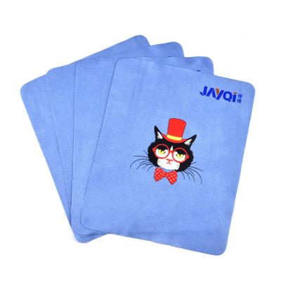 China Custom Microfiber Sunglass Cloth Stripper , Microfiber Cloth Monocle 15*18 cm for sale