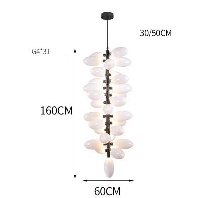 China Nordic Creative Modern Minimalist Home Decor Grape Personality Lamps Style Pendant Light for sale