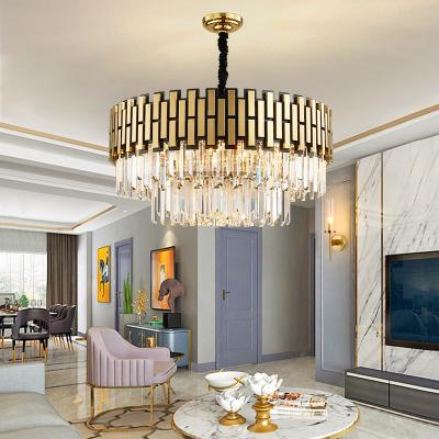 China Crystal Dining Room Chandelier Luxury Indoor Postmodern Luxury Modern Hotel Living Room Decorative Chandelier Lights for sale