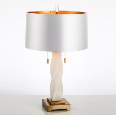 China Direct sales modern creative design factory lamp white table lamps and reading lights for bedroom bedside for sale