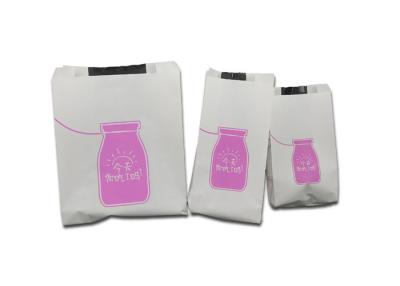 China Biodegradable Bakery Packaging Bags / Take Away Food Bags Recyclable Feature for sale