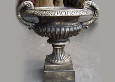 China European antique cast iron planter for sale