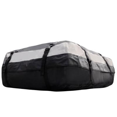 China Luxury High Quality Durable Waterproof Car Roof Bag With Or Without Roof Racks for sale