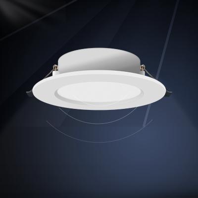 China 220V Residential LED Ceiling Led Downlight Indoor Led Recessed Radar Detector Downlight Led Down Lights For Corridor Hotel Corridor for sale