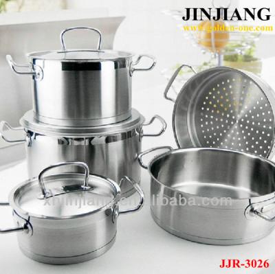 China Europe Sustainable Ware Cook Minds 8piece Stainless Steel Kitchen Cookware Set for sale