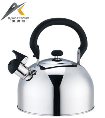 China Sustainable Durable Stainless Steel Kettle With Whistling Mouth for sale