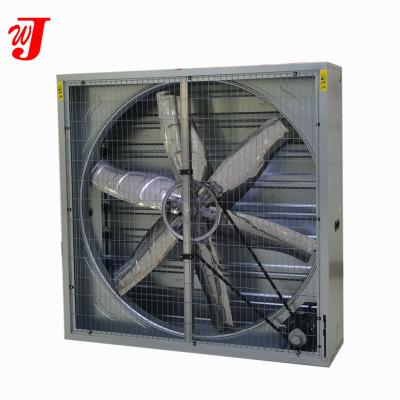 China Good Price Factory 1100*1100 Poultry Hammer Ventilation Industrial Heavy Duty Push-Pull Fan Greenhouse Blower for sale