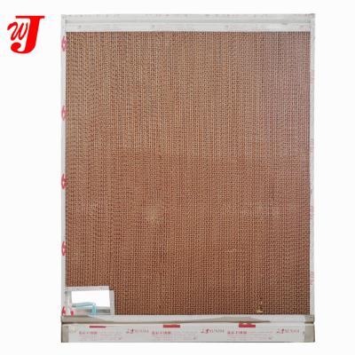 China Cultivation Farm Evaporative Cooling Pad For Greenhouse And Poultry Paper Water Cooling Pad for sale