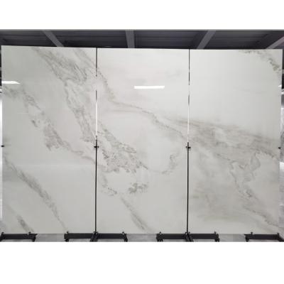 China 1200x2400mm Large Format Glazed Porcelain Metallic Marble Tiles Tiles And Slabs Large Tiles for sale