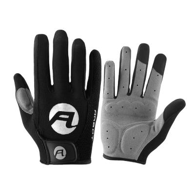 China Modern Gloves Cycling Reflective Full Finger Thick Shock Absorption Breathable Cycling Gloves for sale