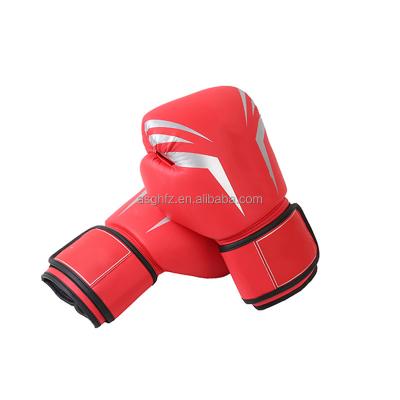 China Best Breathable Eco-friendly Protective Adjustable Custom Printed PU Gym Boxing Trainer Gloves for sale