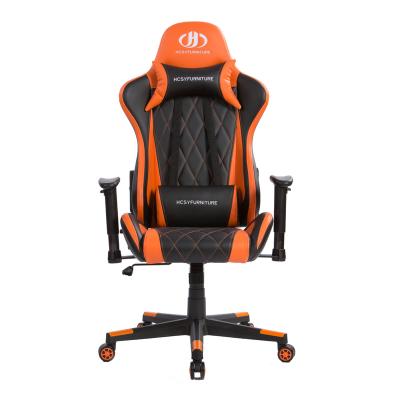 中国 OEM Sedie Ergonomic Gamer PC De Oficina Ergonomic Computer Gaming Chair Orange Lifting Sillas Gamer Racing Gaming Chair 販売のため