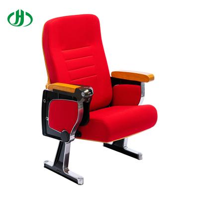 China 2022 New style P605-2 Auditorium Chairs Bench Metal Universal Dimensions Envelope Holder Church Chair Cover Fabric Wedding for sale