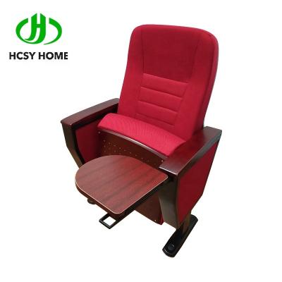 Cina The Auditorium Chair With Writing Pad Movie Theater Chair Church Chairs For Sale Theater Chair in vendita