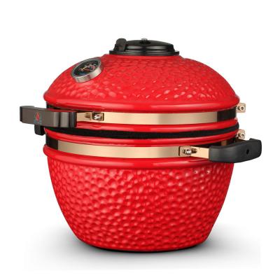 China Easily Assembled Portable Korean Outdoor Ceramic Charcoal Electric Grill Of Japanese New Mini Kamado Factory BBQ Grill for sale