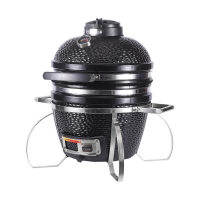 China Easily Assembled New Product Kitchen Charcoal 16 Inch Ceramic Kamado Grill for sale