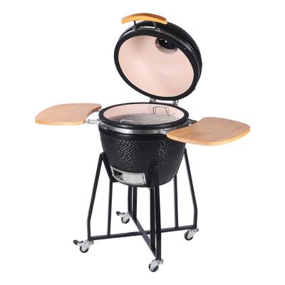 China Easy Assembled Factory Big Joe's Big Smokeless Pizza Egg Kamado BBQ Ceramic Kamado Grill for sale