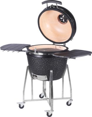 China Easily Assembled Rotating BBQ Grill Japanese Kamado Green Egg Grill Horno Barbacoa Keramikgrill BBQ Grills 18 Inch Ceramic Kamado BBQ Grills for sale