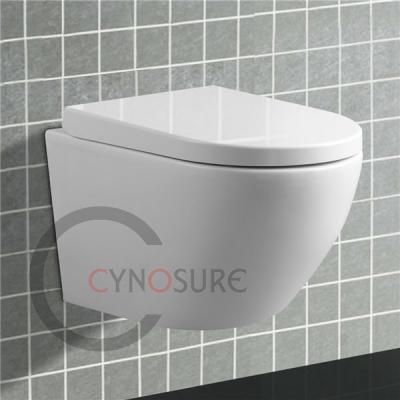 China Concealed cistern CY3501S1-MINI SERIE! NEW WALL HANGED DESIGN TOILET! WATERMARK! Bathroom Sanitary Ware Small Toilet for wholesale/OEM for sale