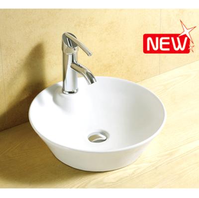 China Wholesale Modern All Kinds Of Solid Thin Ceramic Round Wash Basin Bathroom Sink for sale