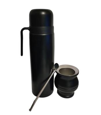 China 180ml viable hot selling set of stainless steel Yerba Mate Cup bombilla with spoon straw for sale