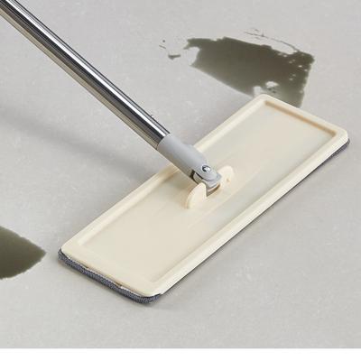 China Sustainable Factory Microfiber Mop Bucket Floor Cleaning Dry Mops Wet Flat Mop for sale