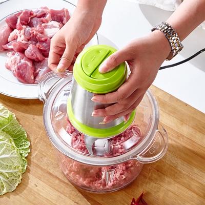 China Hotel Household Food Processor Vegetable Cutter Electric Chopper Meat Grinder for sale