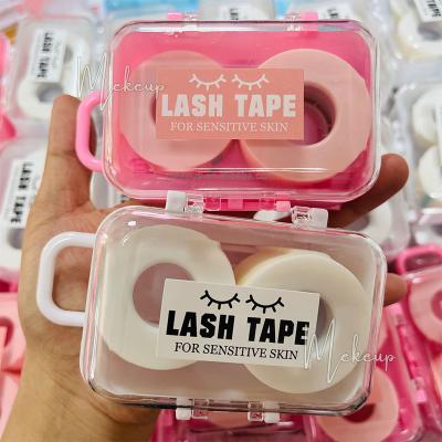 China Pink 3m Natural Disposable Breathable Blue Eyelash Tape For Eyelash Sensitive Skin Gel Tape Eyelash Extension Silicone Lash Tape for sale