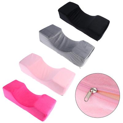 China Natural Custom Eyelash Pillows Memory Foam Eyelash Extension Pillow For Salon for sale