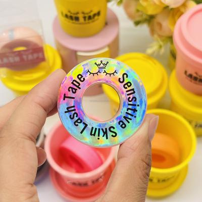 China High Quality Natural Blue Pink Gel Adhesive Tape Lash Tape Sensitive Silicone Gel Lash Extension Micro Foam Silicone for sale