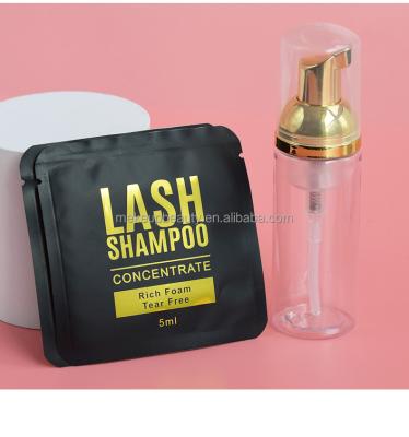 China New Natural Private Label Style Eyelash Extensions Detergent Lash Shampoo Concentrate for sale