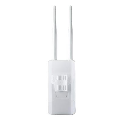 China Long Distance Stable Signal 2 External Antennas High Power Wi-Fi POE Outdoor 1KM Repeater for sale