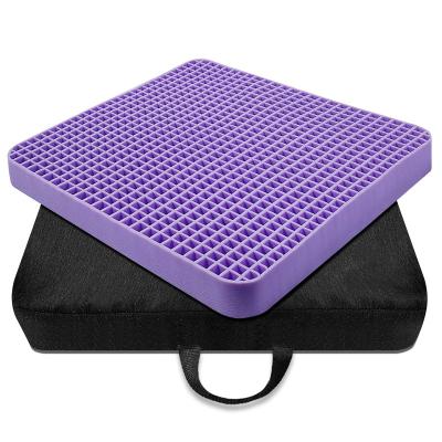 China 100% Cushion 100% Anti-Static Purple Elastic Double Grid Planets Band Ergonomic Support Oversized Cushion For Final C Pressure Reducing for sale