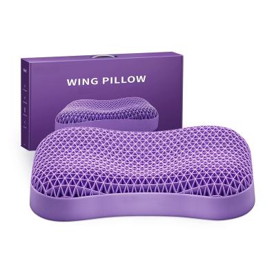 China Planets Anti-Static Purple Band Cooling Pillow For Sleepers, Washable And Heavy Back Neck Pillow For Hot Sleepers for sale