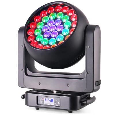 China New RGBW Stage Light 4 in 1 37x25W Zoom Wash Led Moving Head for Disco DJ Concert Theater for sale