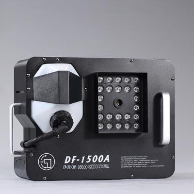 China Vertical Stage DMX Smoke Machine Led Light 1500w Led Moving Head Fog Machine for sale