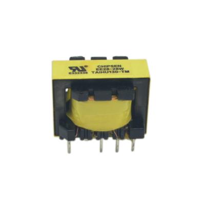 China EE28 High Frequency Step Up Transformer 110v To 220v PCB Transformer High Voltage Power Transformer for sale