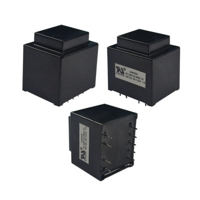 China 6va 230vac 12vac 500ma audio equipment encapsulation transformer ei30 ei33 isolation audio transformer step down E-I transformer for sale