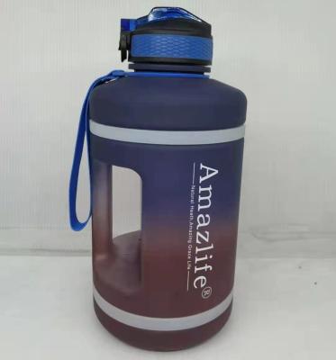 China Waterjug 3.78L gallon water bottle 2.2L durable matte plastic body bpa free water jug ​​with handle for sale